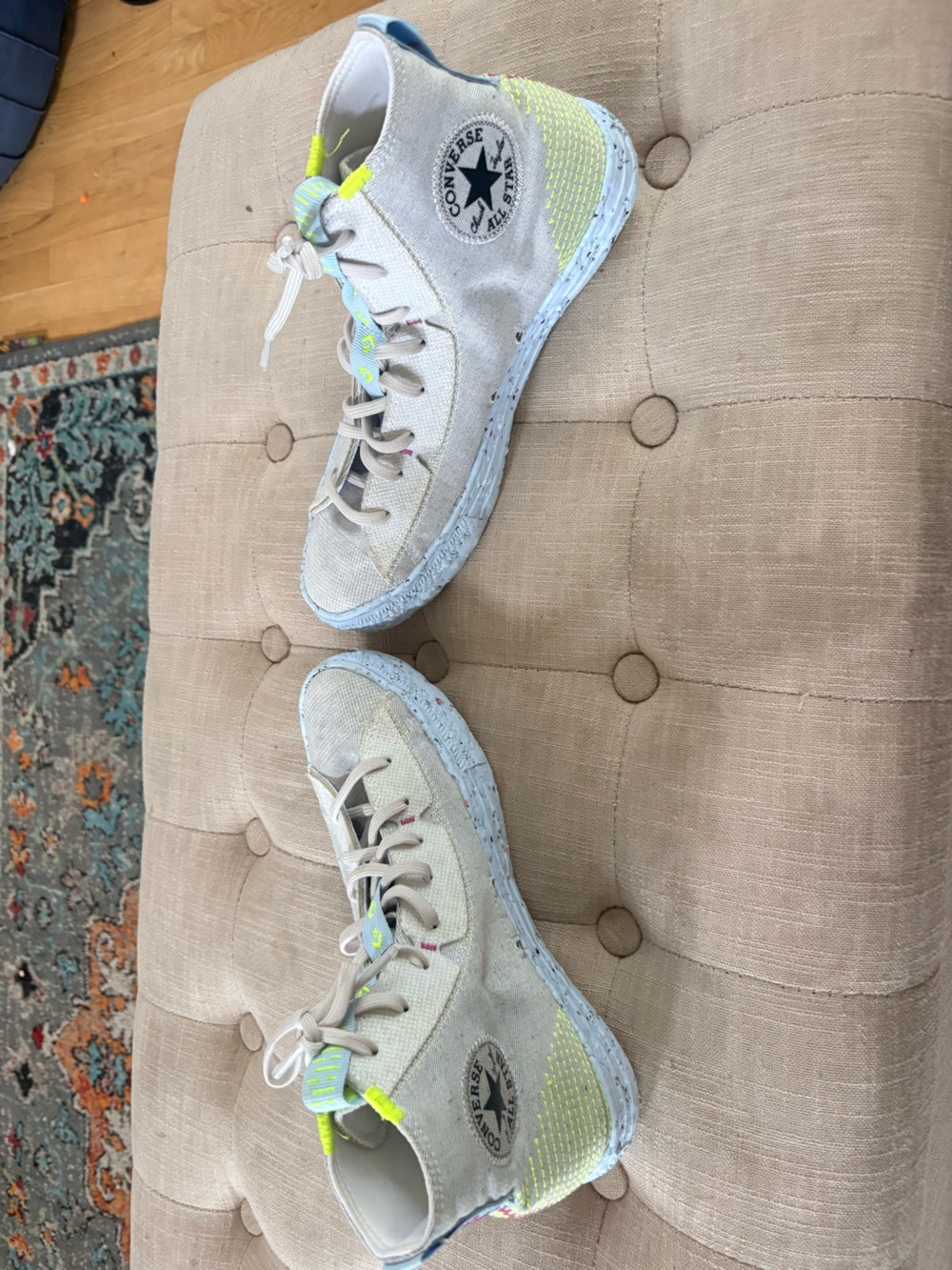 Converse Chuck Taylor All Star Crater Foam High Top Sneakers (used)(7M;9F)